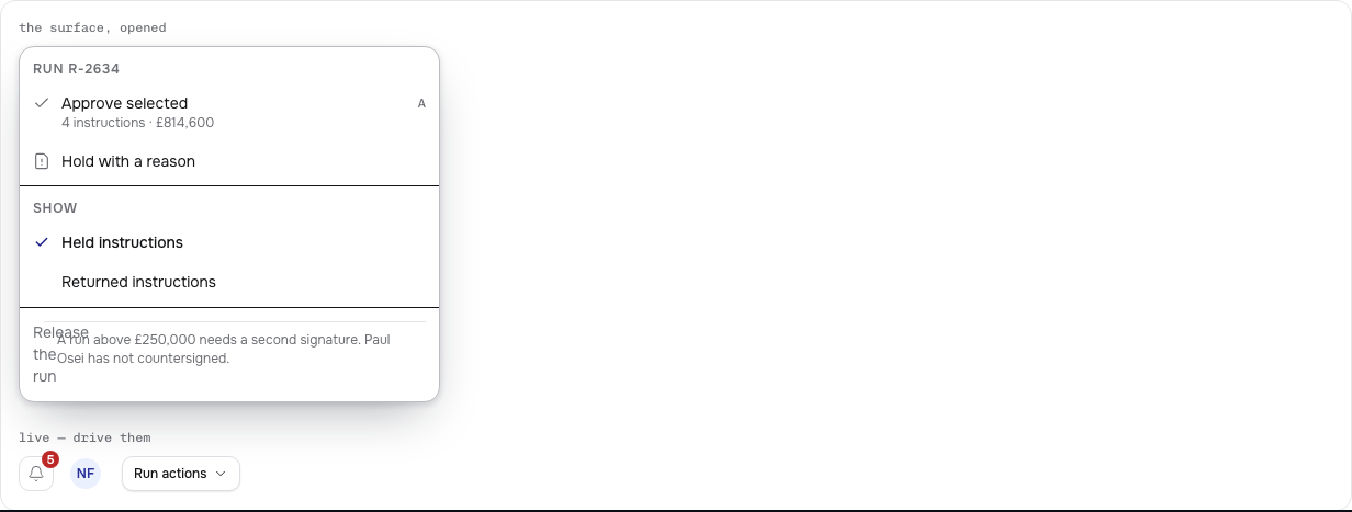 Clearing Tailwind finance dashboard template — ui/dropdown-menu component