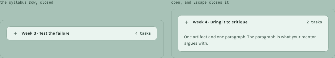 Seminar online course template Next.js — ui/accordion-disclosure component