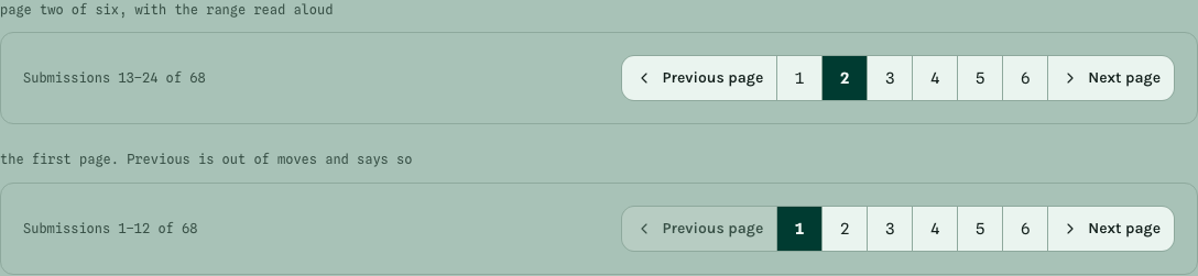 Seminar online course template Next.js — ui/pagination component