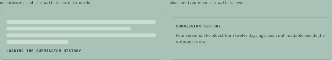 Seminar online course template Next.js — ui/skeleton component