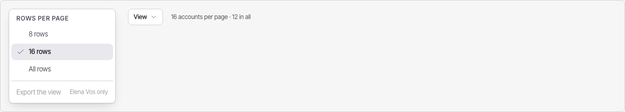 Atrium Tailwind CRM dashboard template — ui/dropdown-menu component