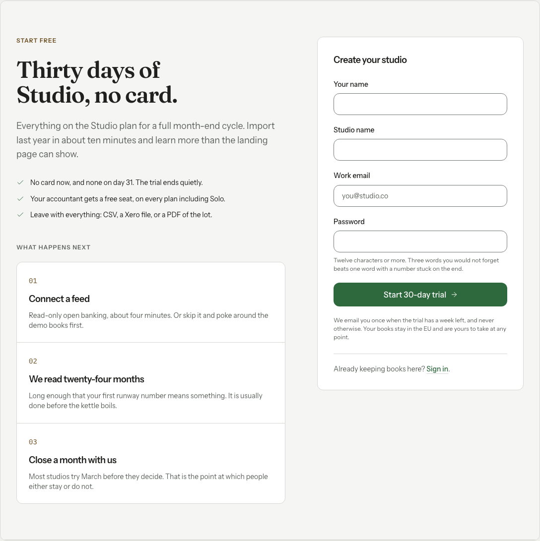 Grove Next.js SaaS landing page template — auth-form component