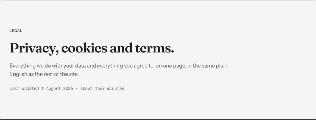 Grove Next.js SaaS landing page template — page-header component