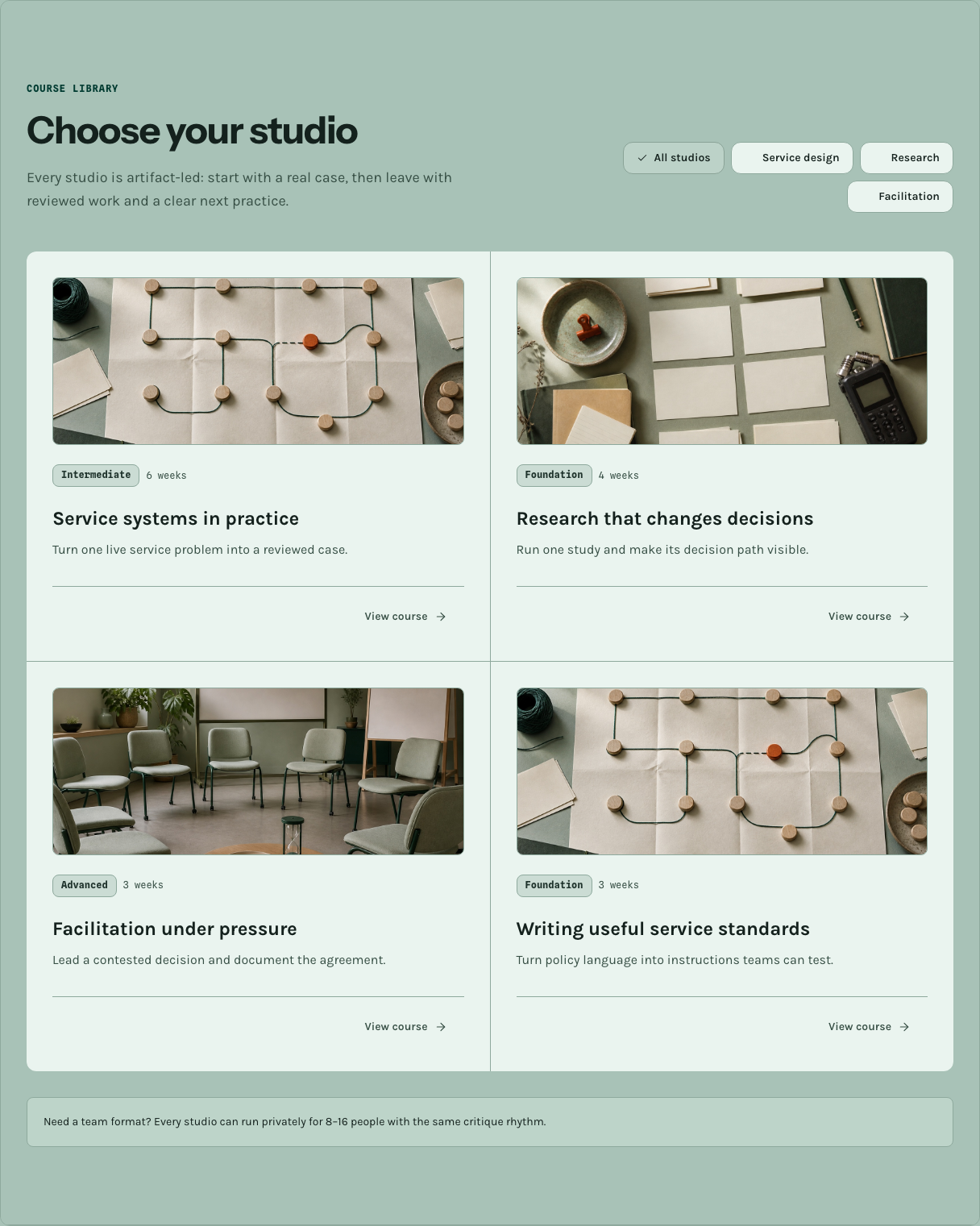Seminar online course template Next.js — course-index component