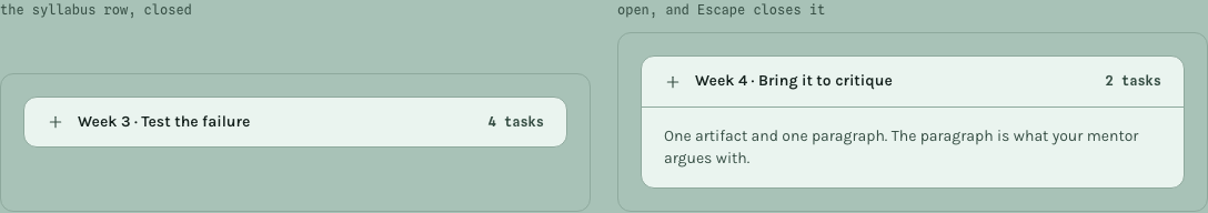 Seminar online course template Next.js — ui/accordion-disclosure component