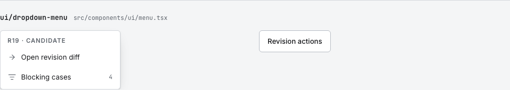 Switchyard AI agent dashboard template Next.js — ui/dropdown-menu component