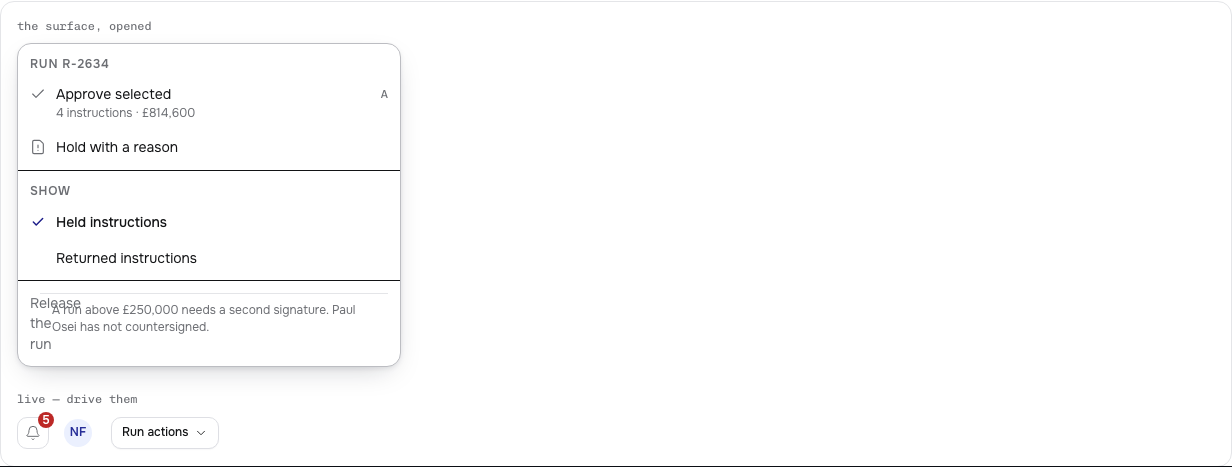 Clearing Tailwind finance dashboard template — ui/dropdown-menu component