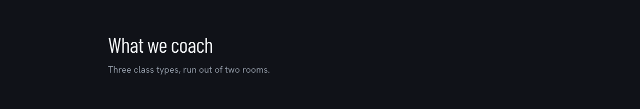 Circuit gym website template Tailwind React — programs-intro component