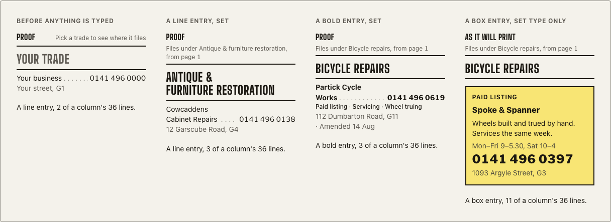 Guideword Next.js directory template — ui/proof-slip component